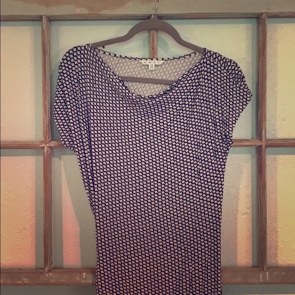 Fitted with ruching CAbi dress